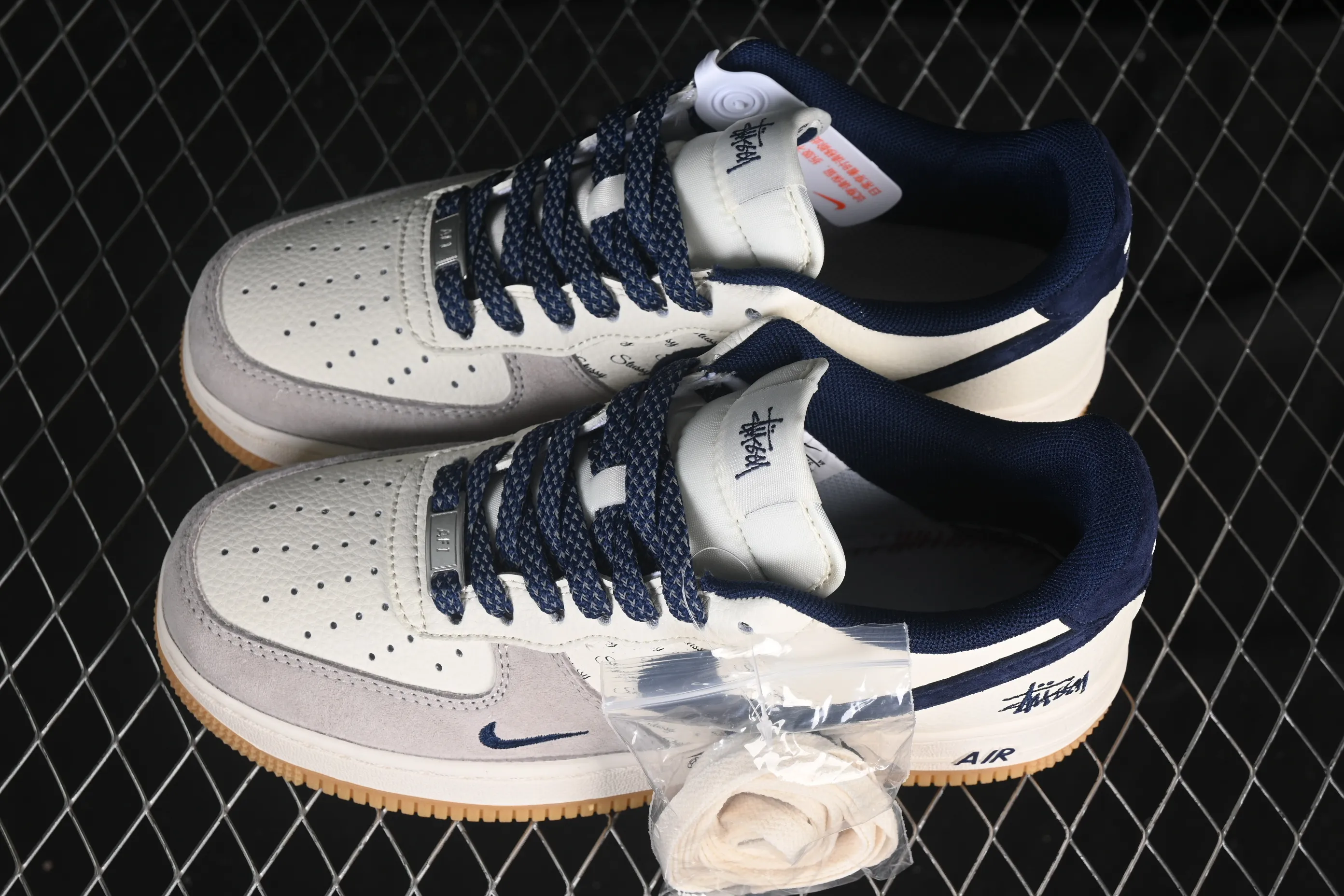 All categories Nk Air Force 1 Air Force series Nk Air Force 1 Low Air Force low-top Nike Air Force 1'07 Low Stusi co-branded Milan raw rubber Air Force 1 low-top casual sneakers JS8028-016